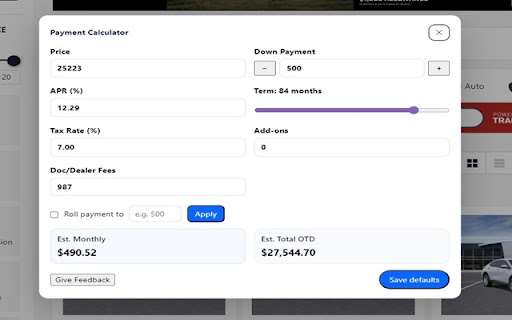 DXR Dealer Tools screenshot