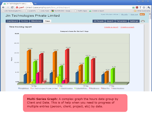 Basecamp Extension screenshot
