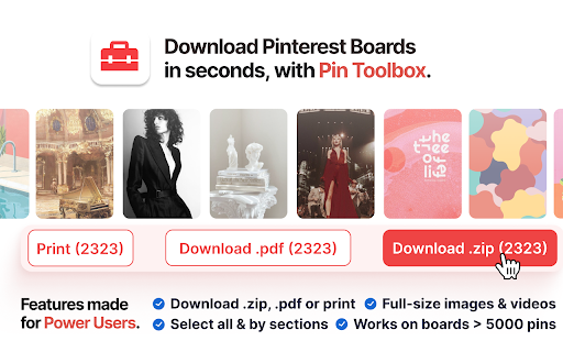 Pin Toolbox - Pinterest Board Downloader screenshot