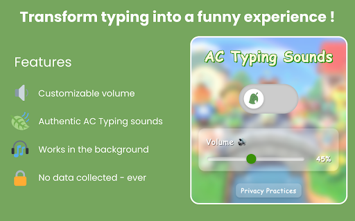 Animal Crossing Typing screenshot