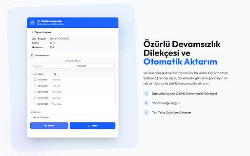 EduPanel - E-Okul Yardımcı Uygulaması screenshot