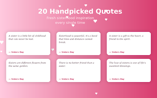 Sisters Day Quotes screenshot