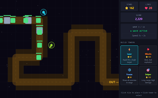 Galaxy Defender - Tower Defense Game screenshot