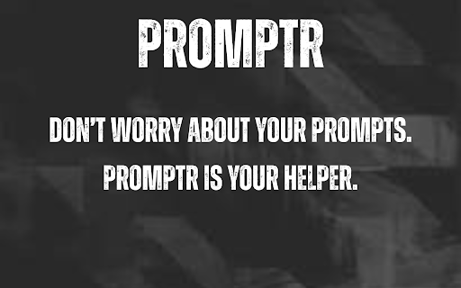 PromptR screenshot