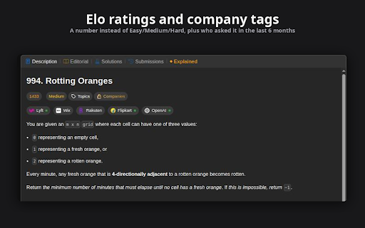 Leetcode Explained screenshot
