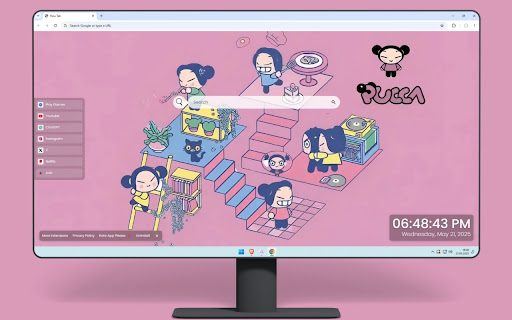 Pucca Home Live Wallpaper screenshot