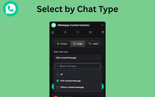 Contact Extractor screenshot