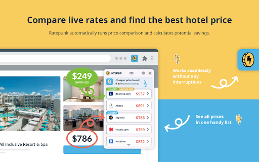 RatePunk Hotel Booking Deals screenshot