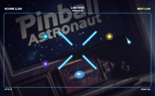 Pinball Astronaut screenshot