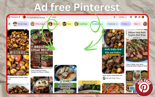 Pinterest Without Ads screenshot