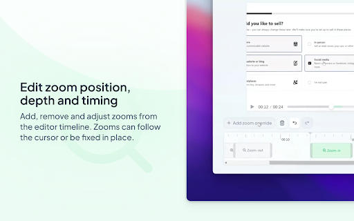 Cursorful - Screen Recorder with Auto Zoom screenshot