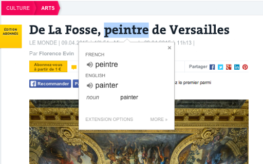 Google Translate screenshot