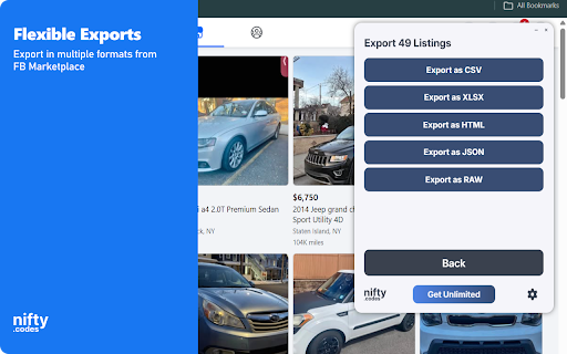 F-Social Scraper: Export Posts, Profiles, Listings & More screenshot