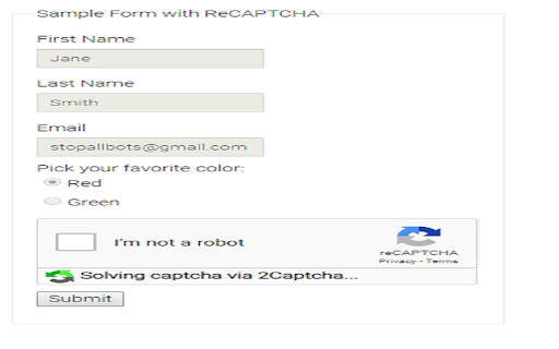 ReCaptcha Solver screenshot