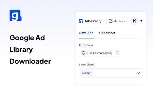 Google Ad Downloader Plus screenshot
