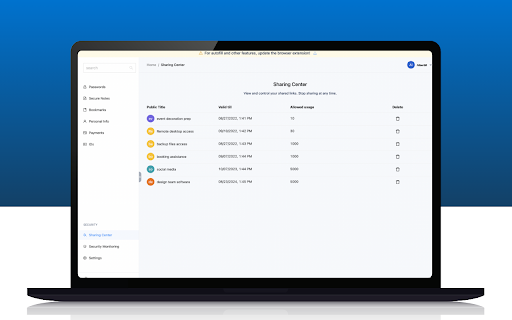 Splashtop Vault screenshot