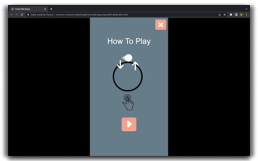 Circle Flip Game - HTML5 Game screenshot