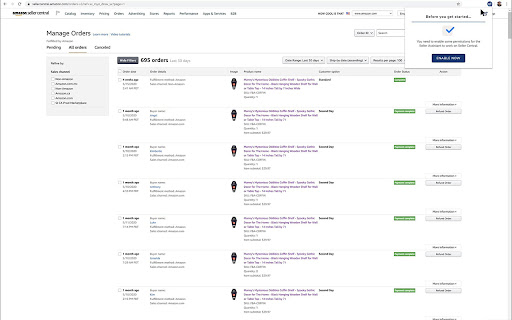 Helium 10 Seller Assistant for Amazon Seller Review Automation screenshot