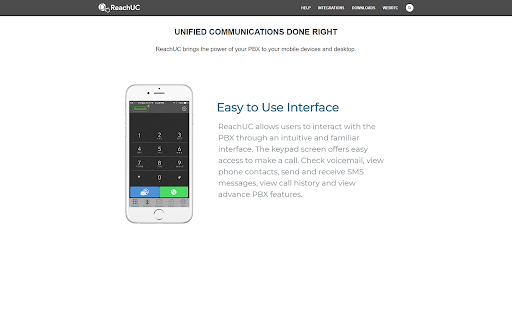 ReachIntegration screenshot