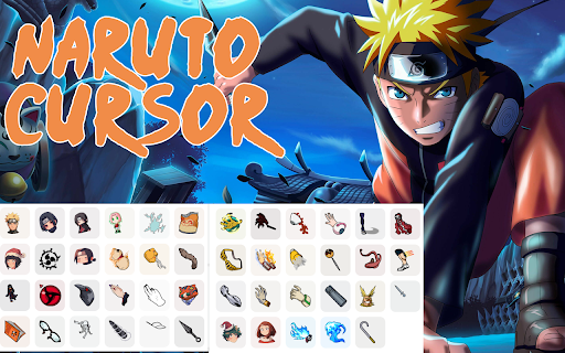 Naruto Cursor - Custom Anime Cursor for Chrome screenshot