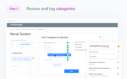 CompetencyGenie™ screenshot