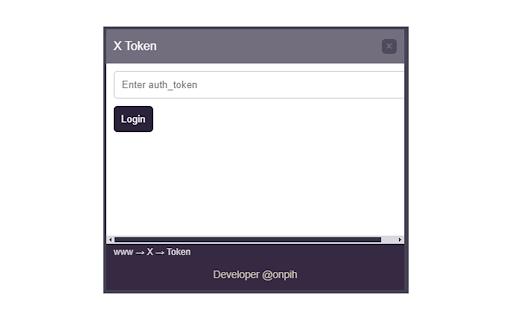 X Token Manager – auth_token for Twitter (X) screenshot