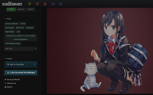 Wallhaven Direct Downloader screenshot