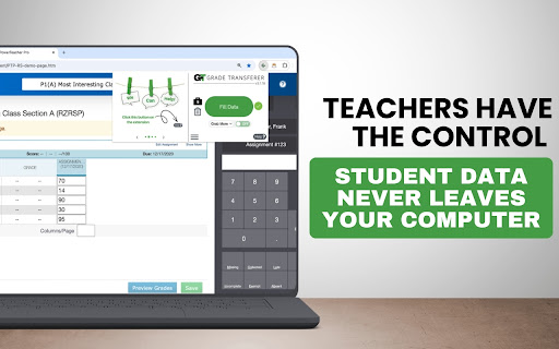 GradeTransferer - Transfer, Scale & Sort Grades | Save Time, Reduce Errors screenshot