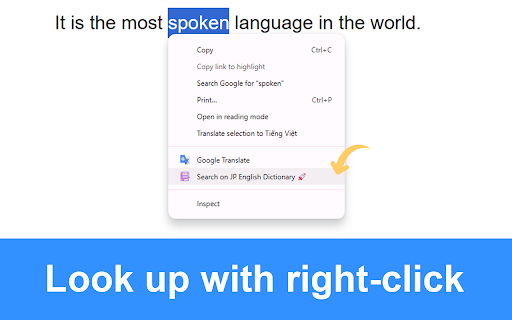 JP English Dictionary: English to 200 Languages screenshot