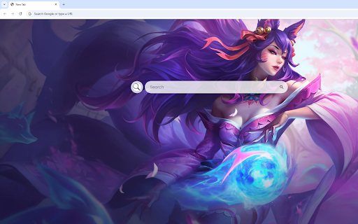 League of Legends Ahri Live Wallpaper screenshot