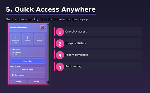 Discord Embed Sender Pro screenshot