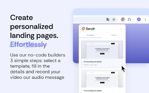Sendr - Hyper-personalized outreach at scale screenshot