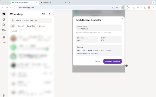 WA Number Bulk Checker – Verify, Search & Lookup for WhatsApp screenshot