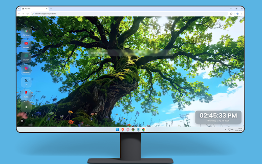 Green Tree Live Wallpaper screenshot