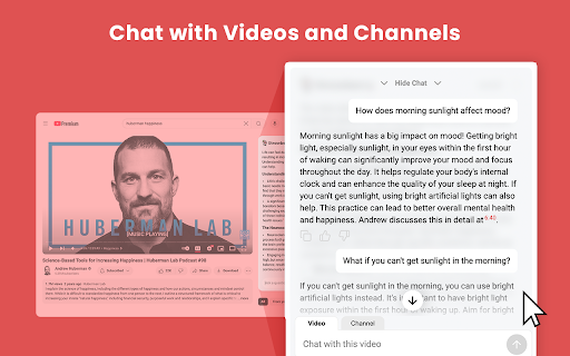 ChatGPT for YouTube – Strawberry screenshot