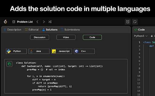 Leetcode Explained screenshot