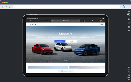 Mobile simulator - responsive testing tool screenshot