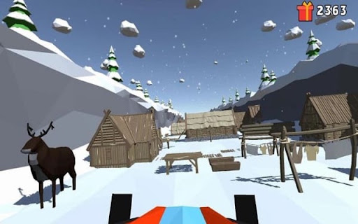 Snow Rider 3D Unblocked screenshot