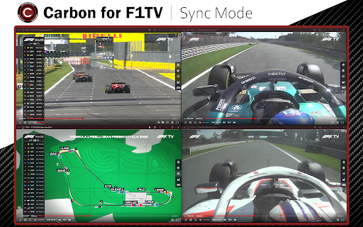 Carbon for F1TV screenshot