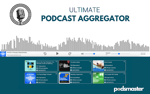 Podsmaster - Podcast Aggregator screenshot