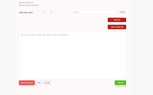 codePTIT - Tiện ích hỗ trợ làm bài code.PTIT screenshot