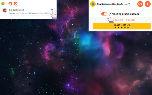 Blur Background for Google Meet™ screenshot