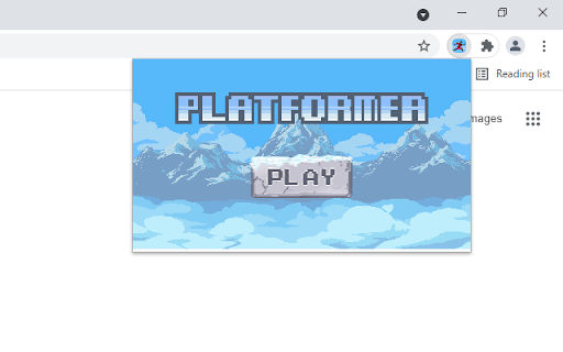 Platformer screenshot