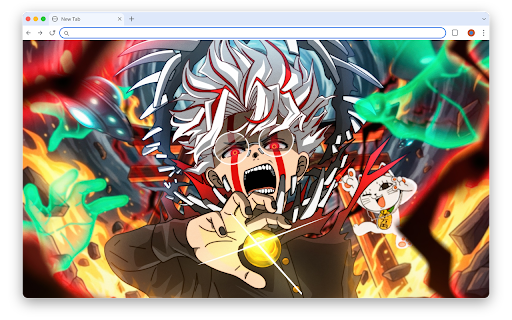 Dandadan Wallpaper New Tab - Dan Da Dan Backgrounds screenshot