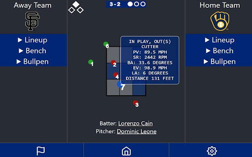 Baseball Streaming Extension screenshot