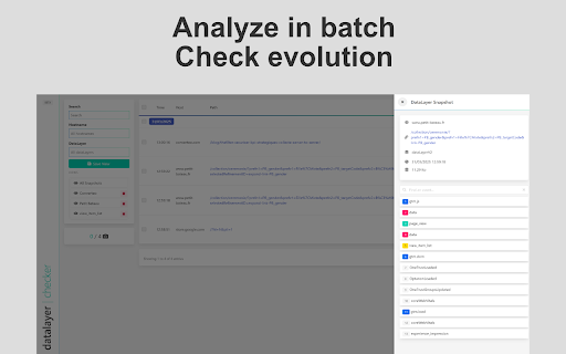 Datalayer Checker screenshot