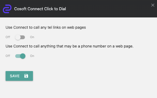 Connect Click to Dial screenshot