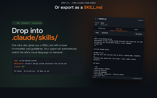 DESIGN.md Generator screenshot
