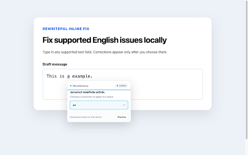 RewritePal: AI Rewriter & Grammar Checker screenshot