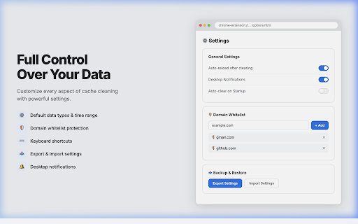 Simple Cache Cleaner screenshot